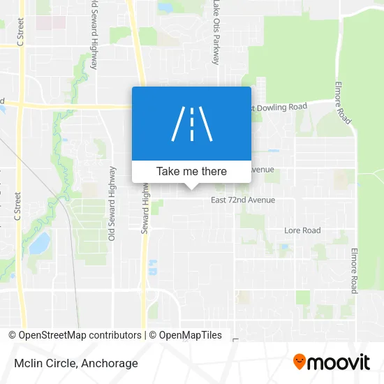 Mclin Circle map