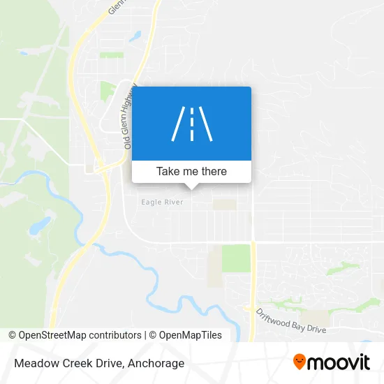 Meadow Creek Drive map