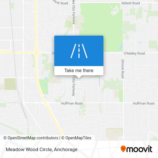 Meadow Wood Circle map
