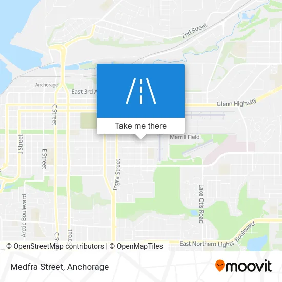 Medfra Street map