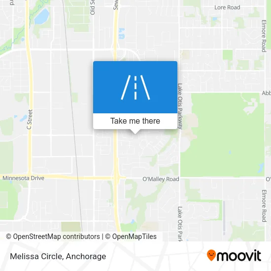 Melissa Circle map