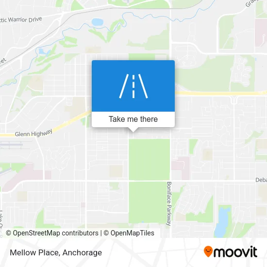 Mellow Place map