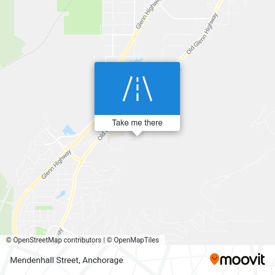 Mendenhall Street map