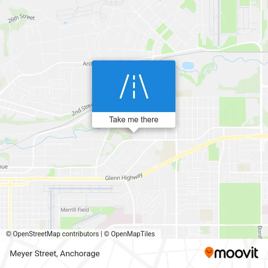 Meyer Street map