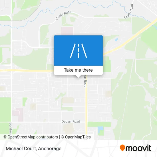 Michael Court map