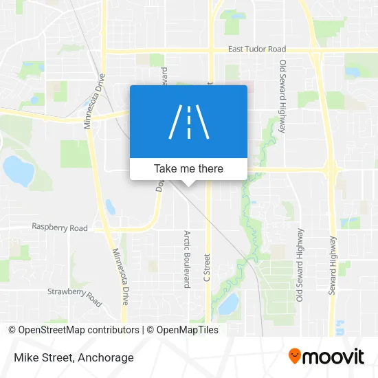 Mike Street map