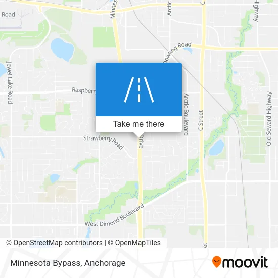 Minnesota Bypass map