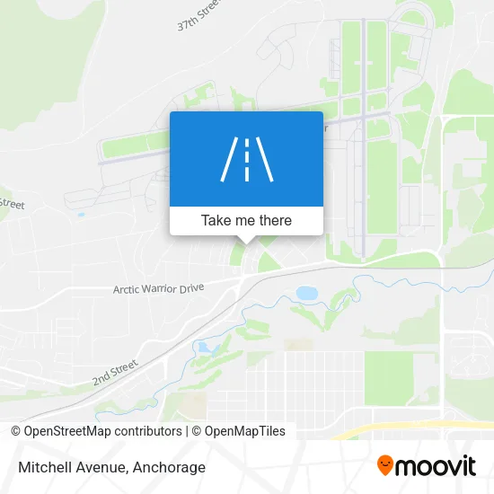 Mitchell Avenue map