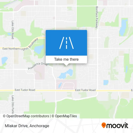 Mlakar Drive map