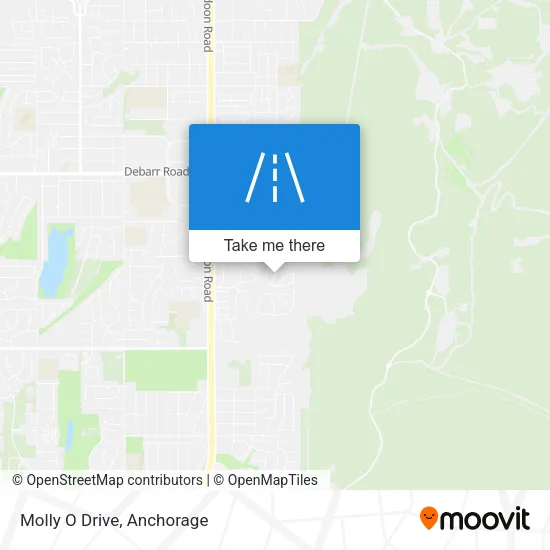 Molly O Drive map