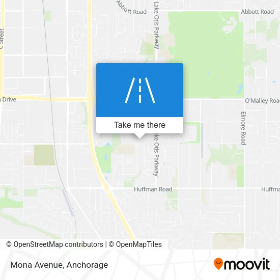 Mona Avenue map