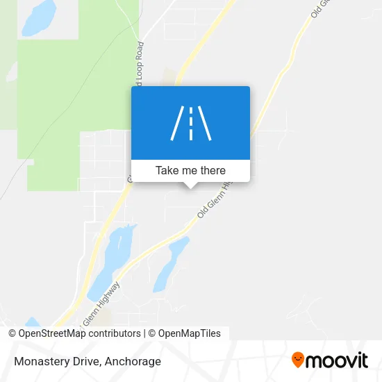 Monastery Drive map