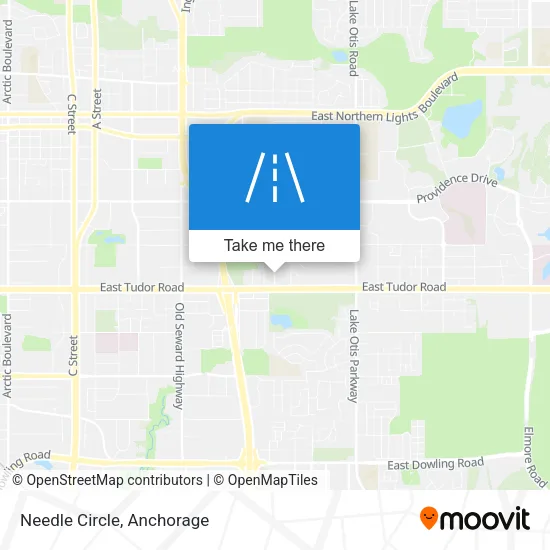 Needle Circle map