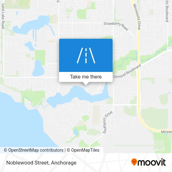 Noblewood Street map