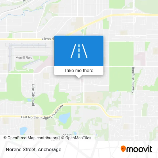 Norene Street map