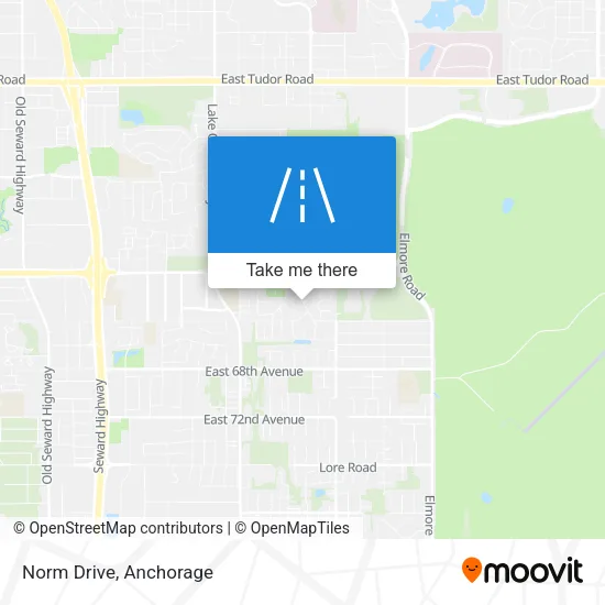 Norm Drive map