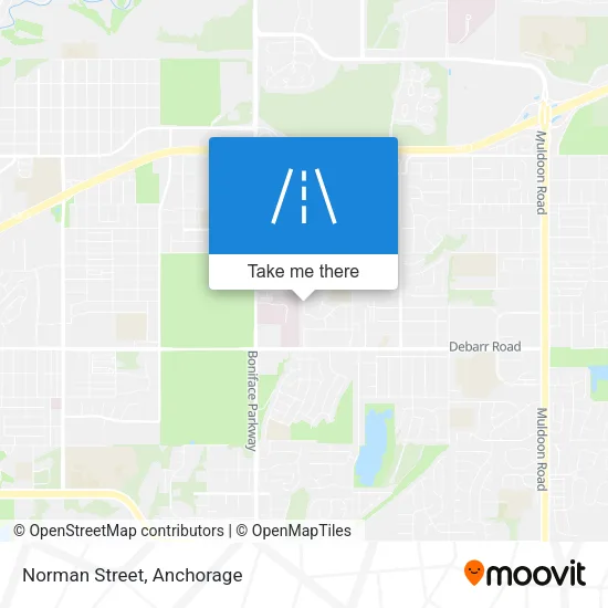 Norman Street map