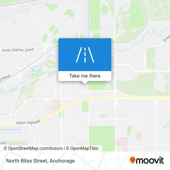 North Bliss Street map