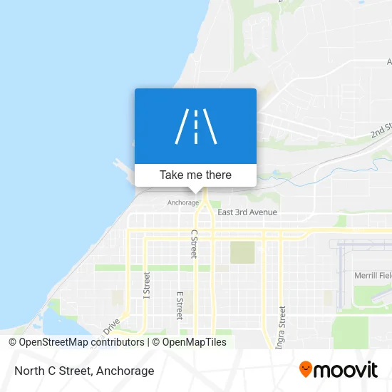 North C Street map