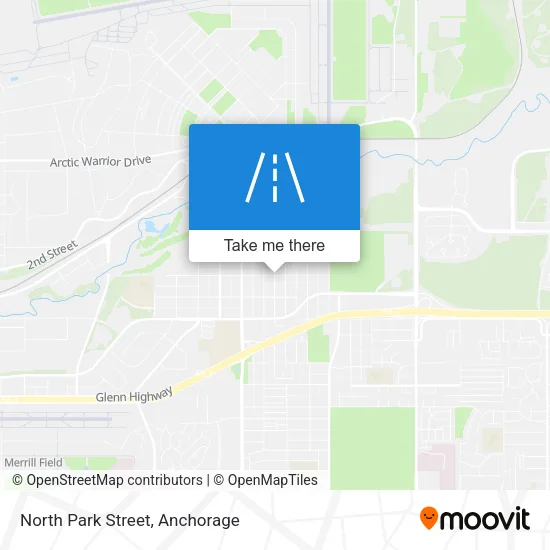 North Park Street map