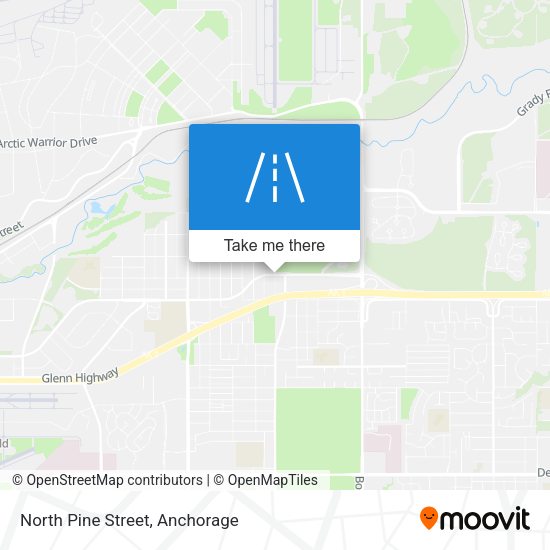 Mapa de North Pine Street