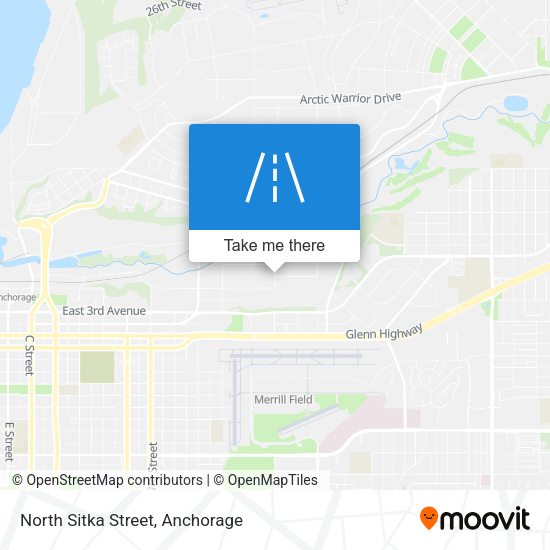 Mapa de North Sitka Street
