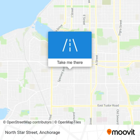 North Star Street map