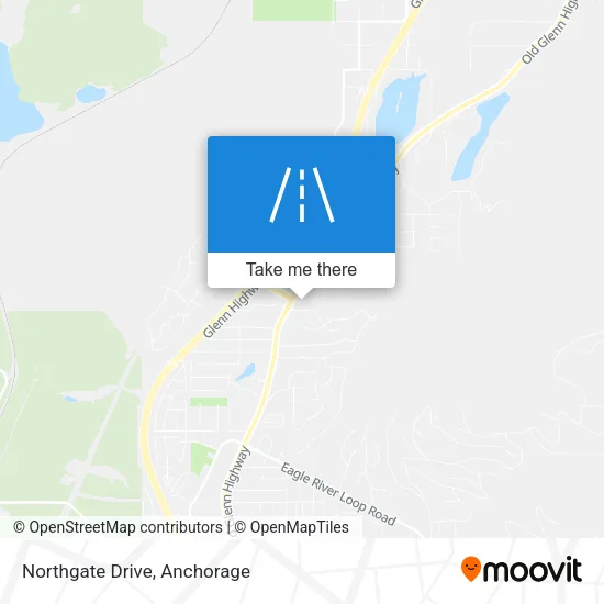 Northgate Drive map