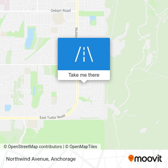 Mapa de Northwind Avenue