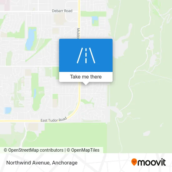 Northwind Avenue map