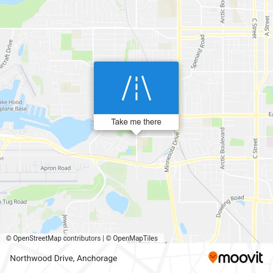 Northwood Drive map