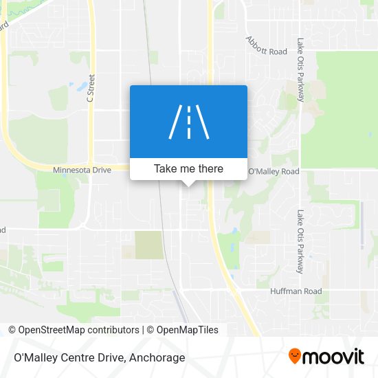 Mapa de O'Malley Centre Drive