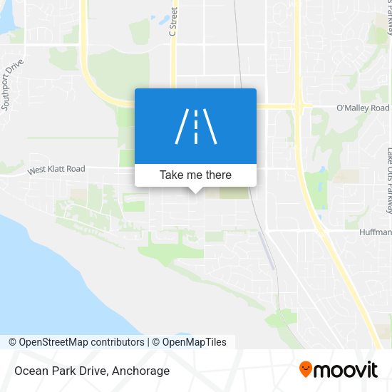 Ocean Park Drive map
