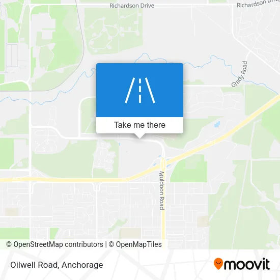 Oilwell Road map