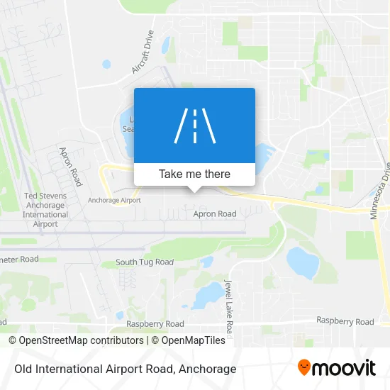 Old International Airport Road map