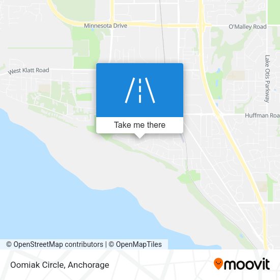 Mapa de Oomiak Circle