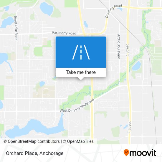 Orchard Place map