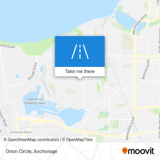 Orion Circle map