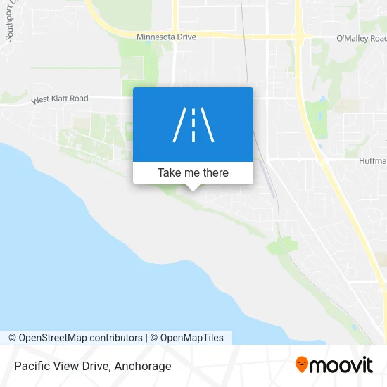 Pacific View Drive map