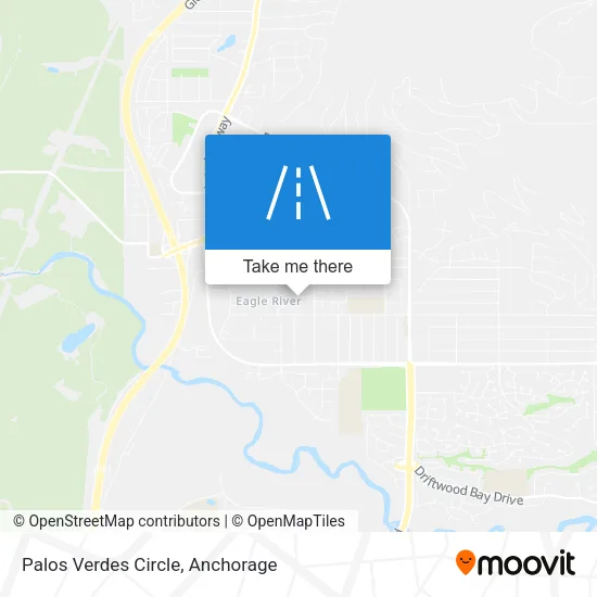 Palos Verdes Circle map