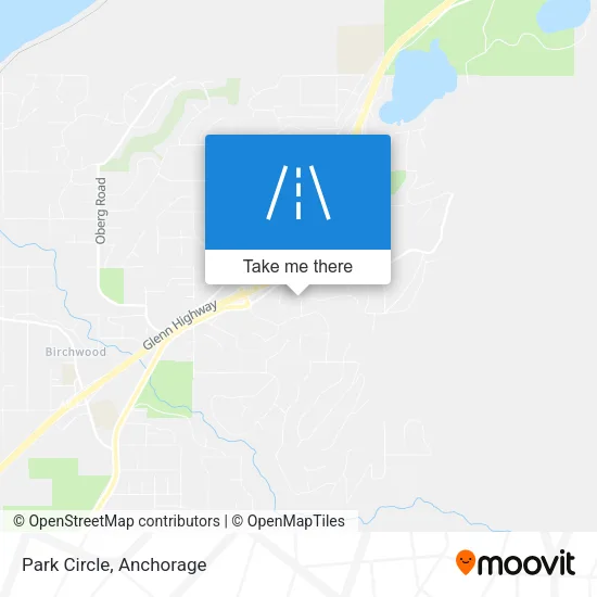 Park Circle map
