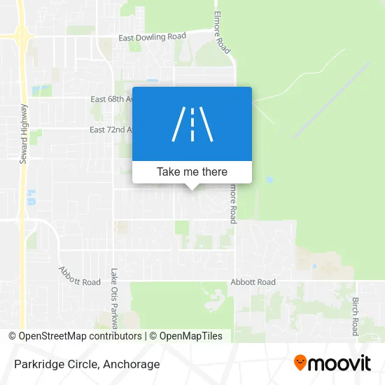 Parkridge Circle map