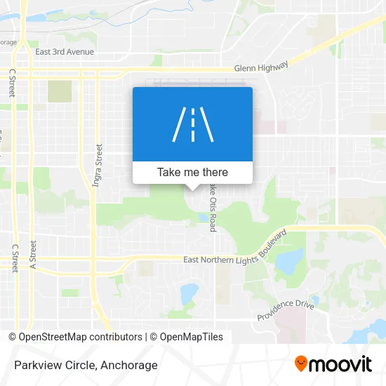 Parkview Circle map