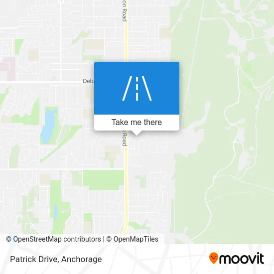 Patrick Drive map