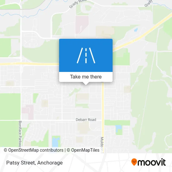 Patsy Street map