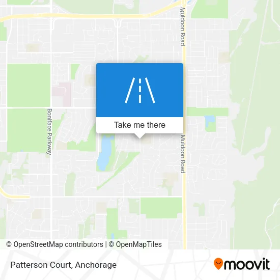 Patterson Court map