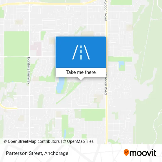 Patterson Street map