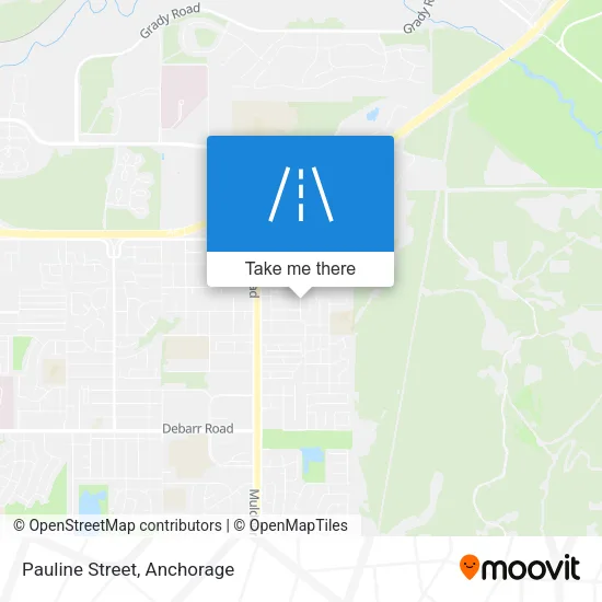 Pauline Street map