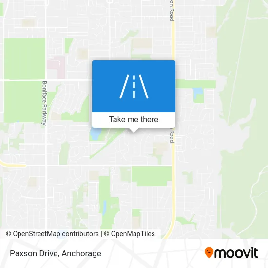 Paxson Drive map