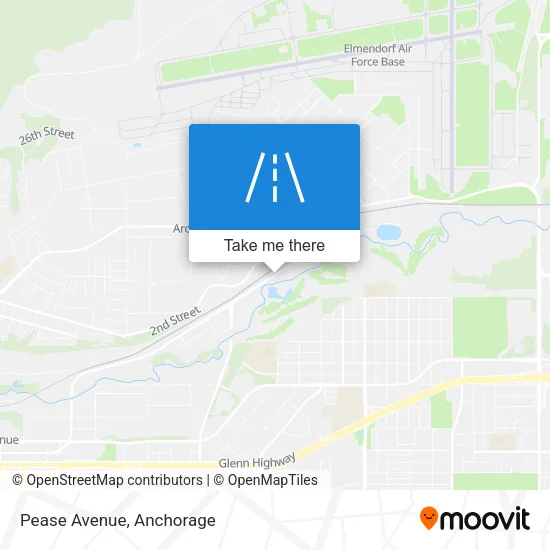 Pease Avenue map